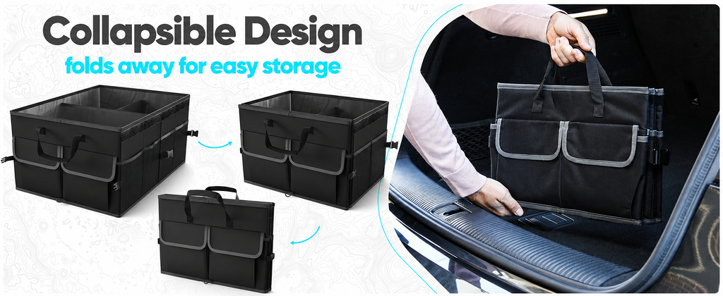 Collapsible Car Trunk Organizer