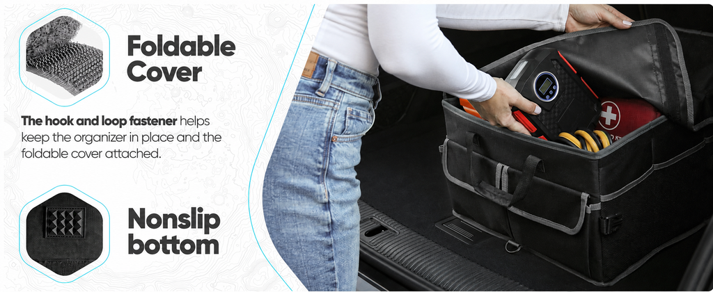 Collapsible Car Trunk Organizer